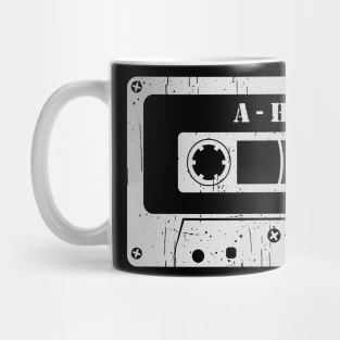 A ha - Vintage Cassette White Mug